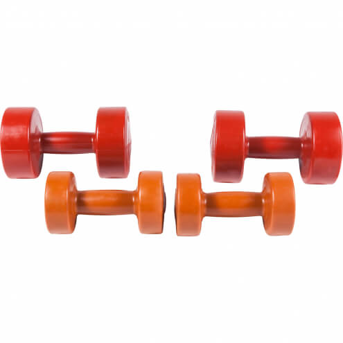 Aerobic käsipainopaketti 2x1kg + 2x2kg Aerobic käsipainopaketti 2x1kg + 2x2kg