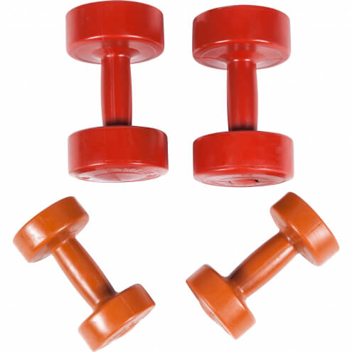 Aerobic käsipainopaketti 2x1kg + 2x2kg Aerobic käsipainopaketti 2x1kg + 2x2kg