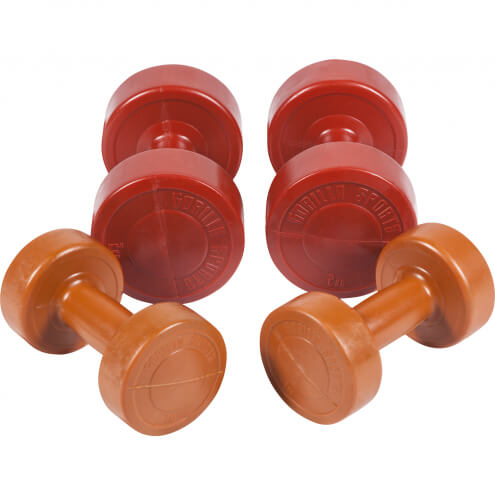 Aerobic käsipainopaketti 2x1kg + 2x2kg Aerobic käsipainopaketti 2x1kg + 2x2kg