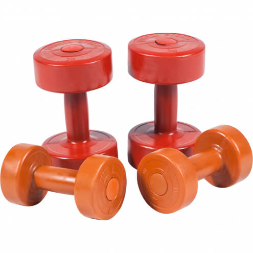 Aerobic käsipainopaketti 2x1kg + 2x2kg Aerobic käsipainopaketti 2x1kg + 2x2kg
