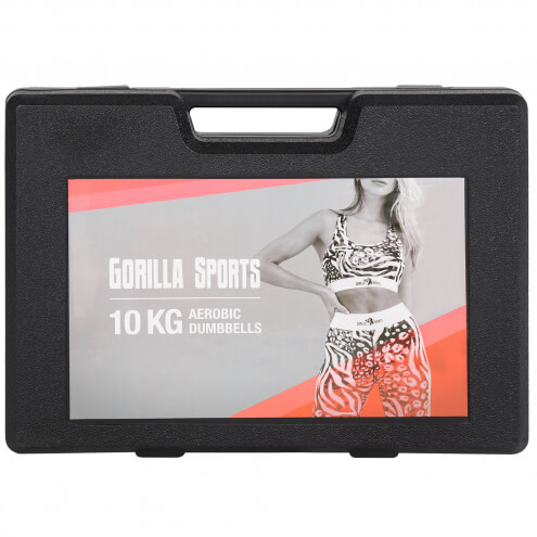 Aerobic käsipainosetti 10kg Aerobic käsipainosetti 10kg