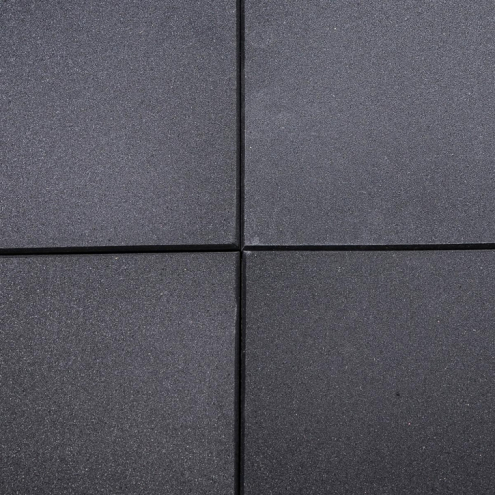 Suojamatto / Kumimatto 100x100x2cm, 18kg, Max. 1000kg Musta 4kpl