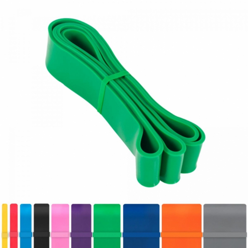 Vastuskuminauha / Voimakuminauha 208cm, 10 Eri Vastusta/Väriä 1-90,72kg Luonnollinen Vastuskuminauha / Voimakuminauha 208cm, 10 Eri Vastusta/Väriä 1-90,72kg Luonnollinen