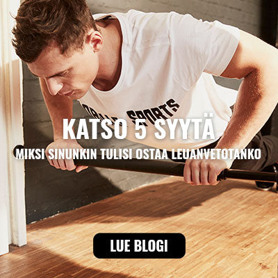 5 syytä miksi sinunkin tulisi omistaa leuanvetotanko!