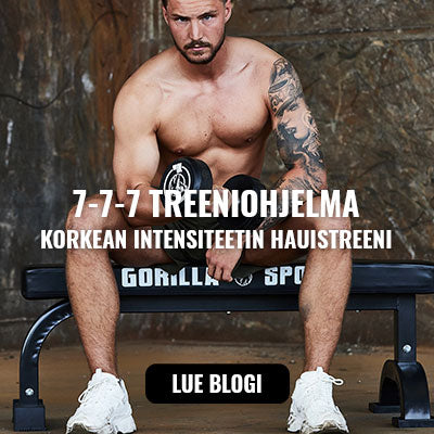 7-7-7 Treeniohjelma Hauiksille: Korkean Intensiteetin Hauistreeni