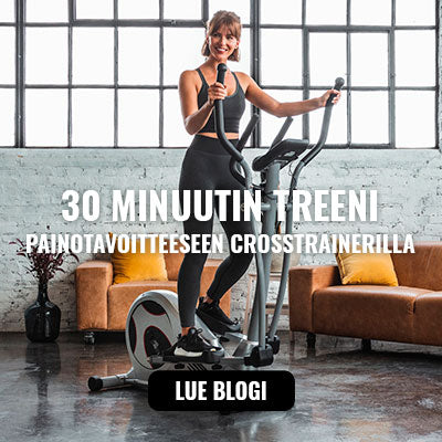 Aloittelijan opas - Painonpudotus crosstrainerilla