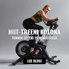 HIIT-treeni kotona 15 minuutissa, katso vinkit!