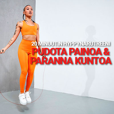 20 Minuutin Hyppynarutreeni: Hauska ja tehokas tapa päästä kuntoon