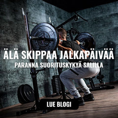 Älä enää skippaa jalkapäivää - katso miksi