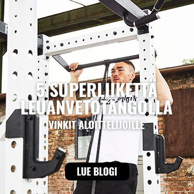 Kokeile näitä 5 treeniliikettä leuanvetotangolla