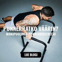 Oletko aina punnertanut väärin? Punnerrusvariaatio-opas