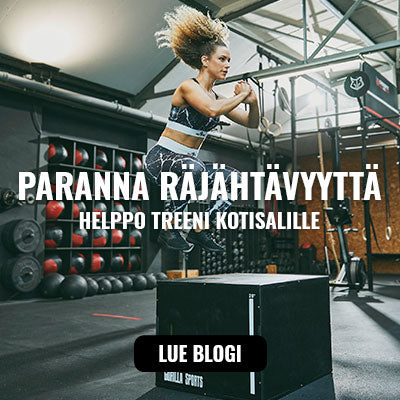 Räjähtävyystreeni helposti kotona! Katso vinkit