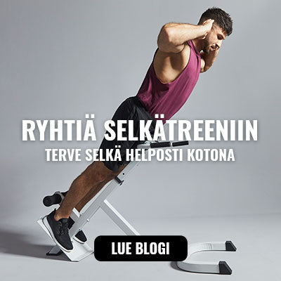 TOP4 liikkeet selkätreeniin