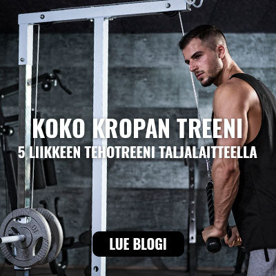 Koko Kropan Treeni Taljalaitteella: Treenaa Kaikki Lihakset Timmiksi