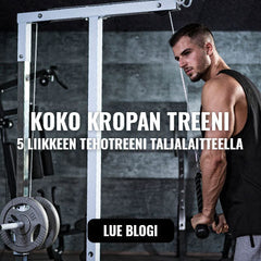 Koko Kropan Treeni Taljalaitteella: Treenaa Kaikki Lihakset Timmiksi