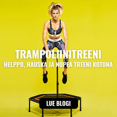 Helppo & hauska trampoliinitreeni parissa minuutissa