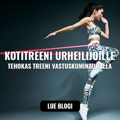 Tehokas Kotitreeni Urheilijoille Vastuskuminauhalla