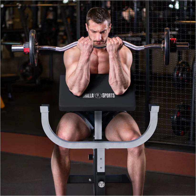 Scott Penkki / Hauispenkki Säädettävä 96x65x83-103cm Musta