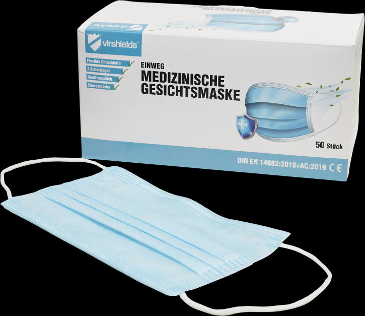 Kasvomaski 50 kpl (Tyyppi IIR)