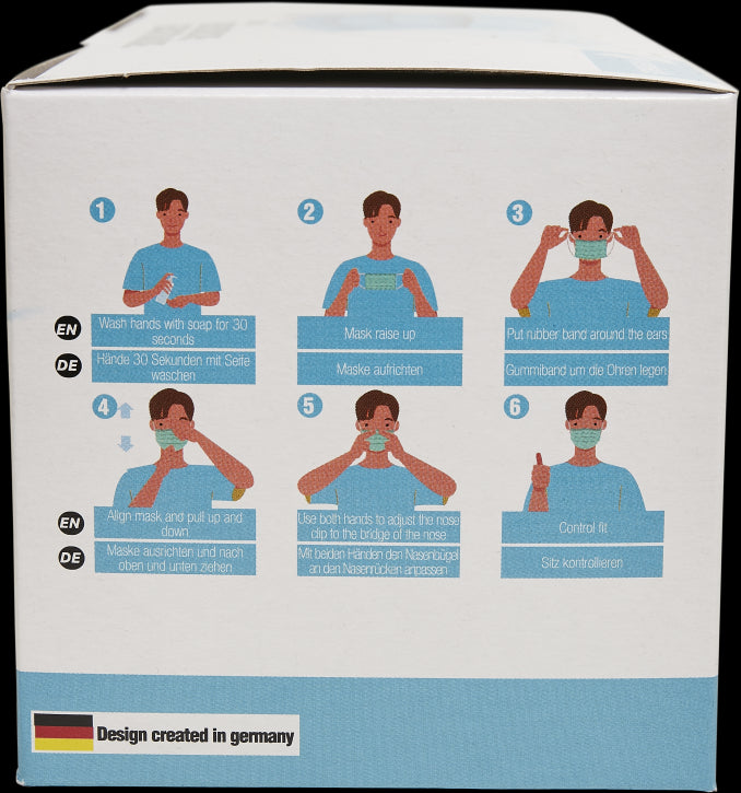 Kasvomaski 50 kpl (Tyyppi IIR)