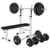 Säädettävä painonnostopenkki 100 kg painosarjalla