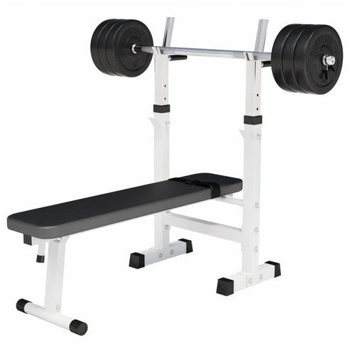 Säädettävä painonnostopenkki 100 kg painosarjalla