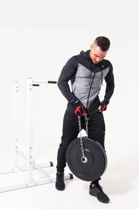 Dippivyö / Lisäpainovyö 94x16x0,5cm Max. 100kg Nailon/Teräs Musta