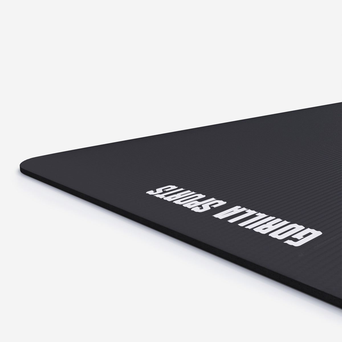 Jumppamatto Kantohihnalla, Ihoystävällinen, 190x100x1,5cm, Musta