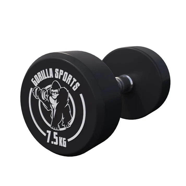 OUTLET - Pro kiinteä käsipaino kumipinnoitteella - 22,5 kg