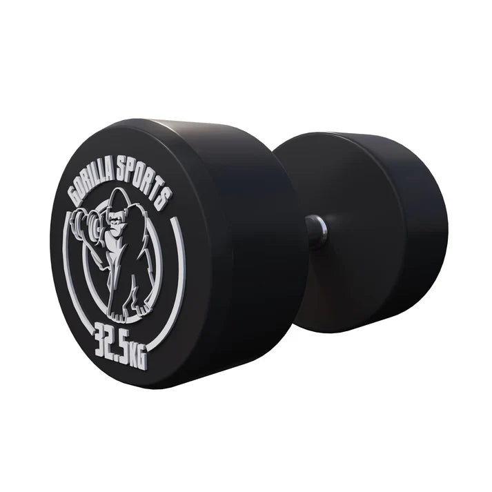 OUTLET - Pro kiinteä käsipaino kumipinnoitteella - 10 kg