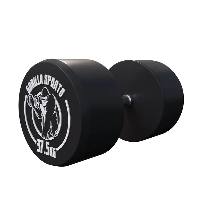OUTLET - Pro kiinteä käsipaino kumipinnoitteella - 10 kg