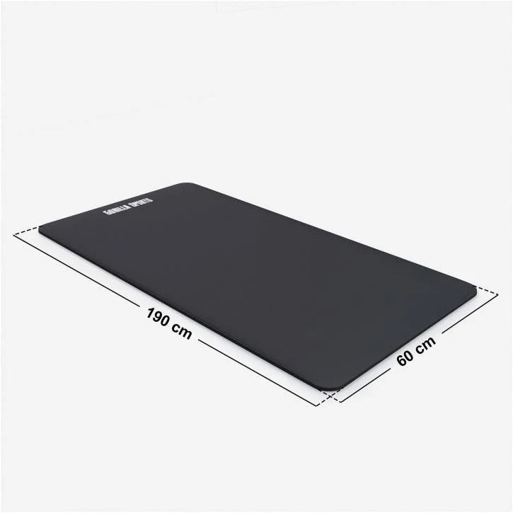 Jumppamatto Kantohihnalla, Ihoystävällinen, 190x60x1,5cm