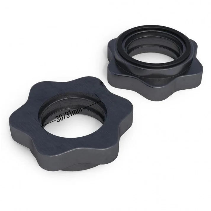 Kierrelukot 30/31 mm levytangoille 2 kpl