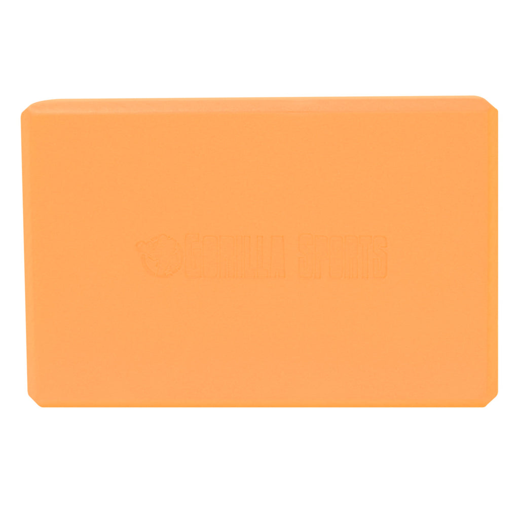 Yoga Block, Joogapalikka, 23,5x15x8cm, Oranssi