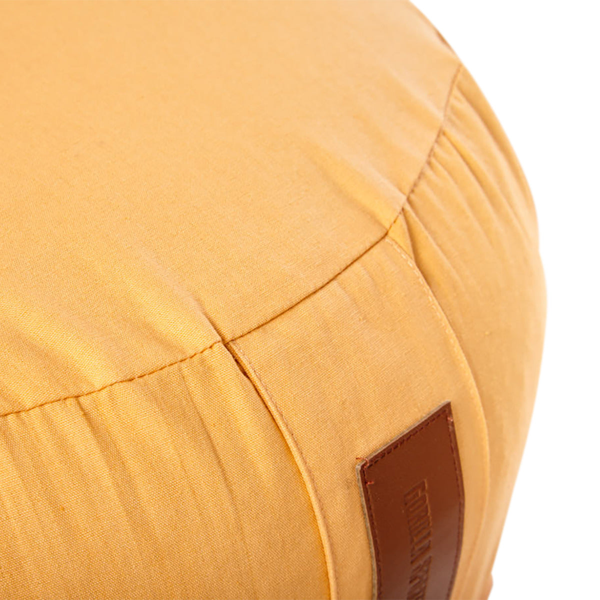 Joogatyyny, Puuvilla, Oranssi, 34x18cm