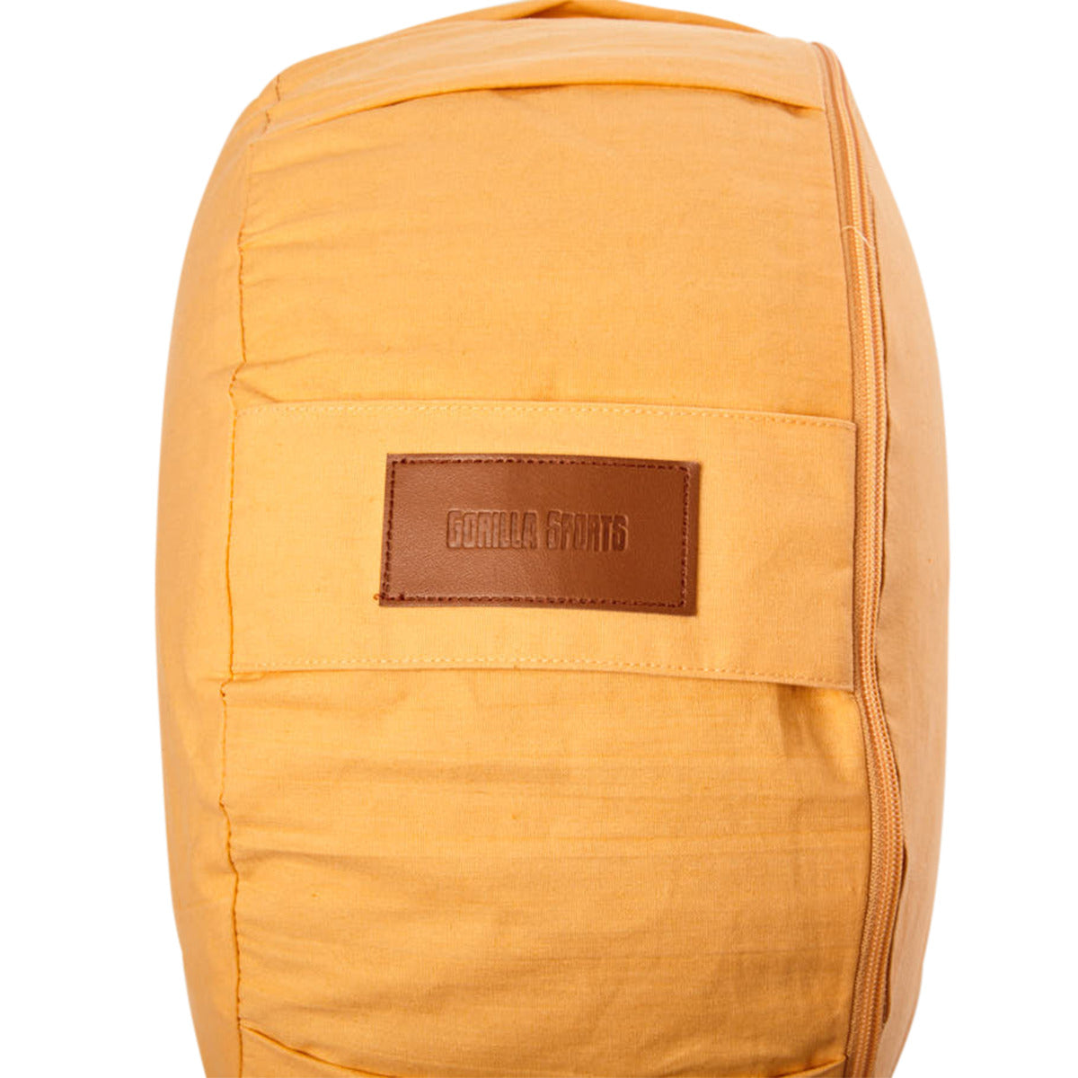 Joogatyyny, Puuvilla, Oranssi, 34x18cm