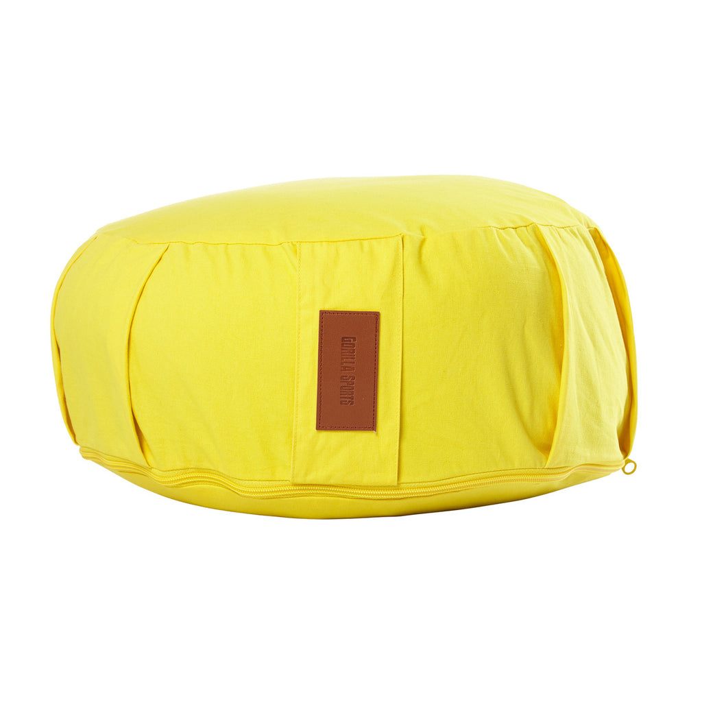 Joogatyyny, Puuvilla, Keltainen, 34x18cm