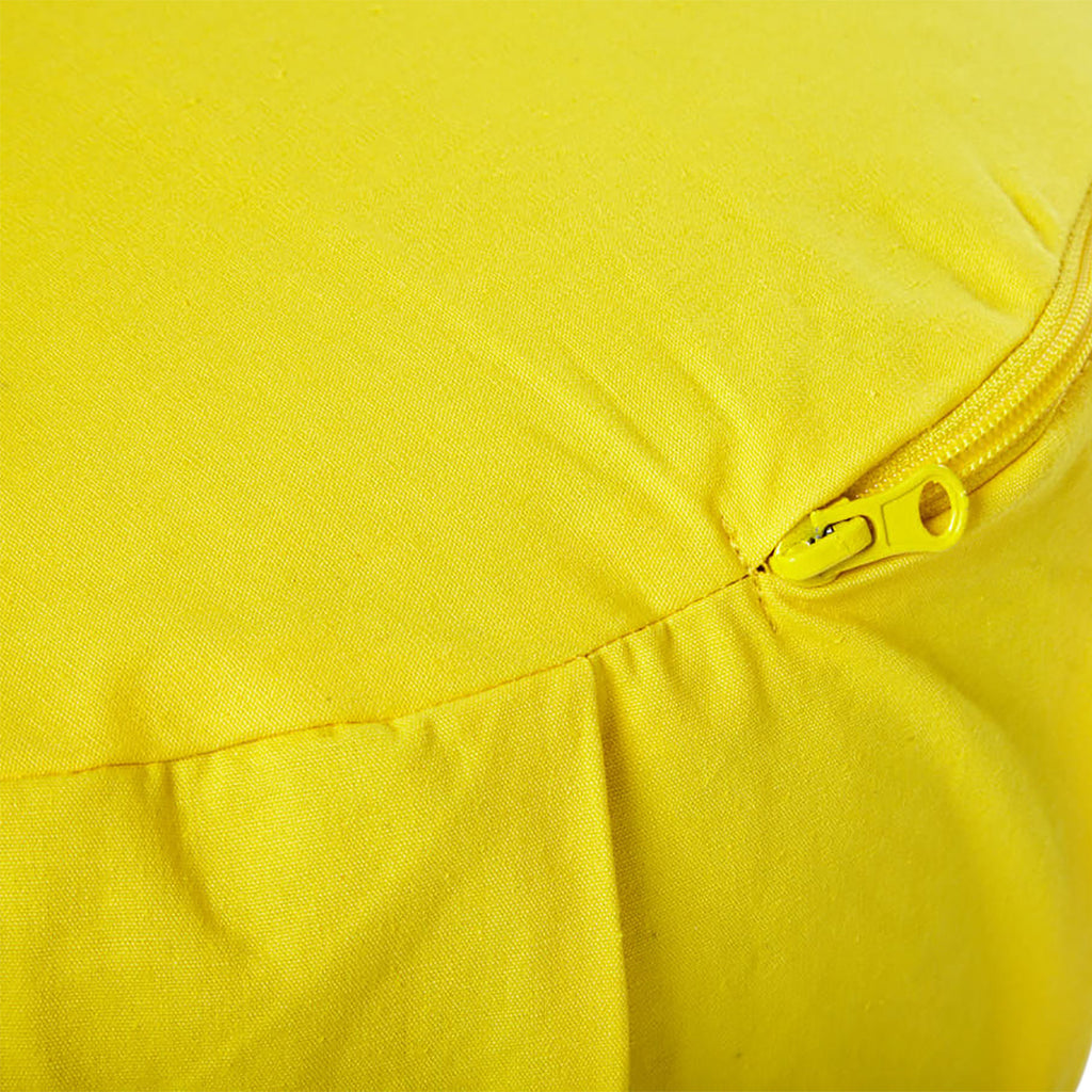 Joogatyyny, Puuvilla, Keltainen, 34x18cm