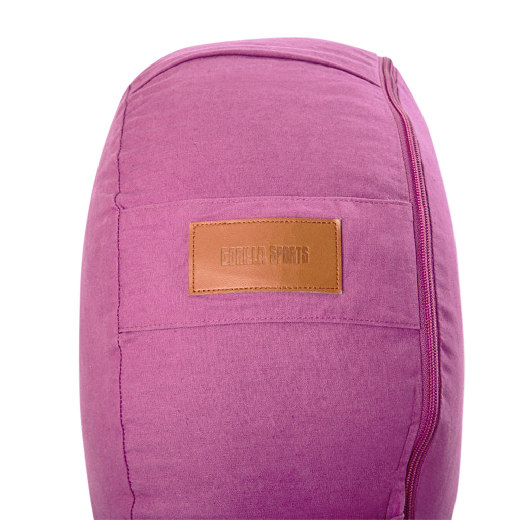 Joogatyyny, Puuvilla, Violetti, 34x18cm