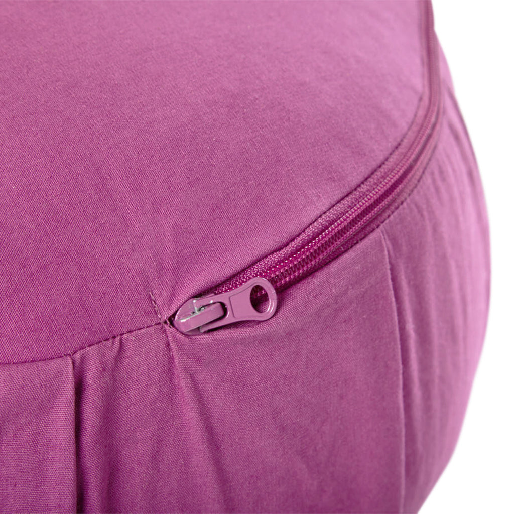 Joogatyyny, Puuvilla, Violetti, 34x18cm