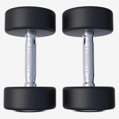 Kiinteä Kuminen Käsipainosetti 2x 5kg - 2x 15kg, Valurauta