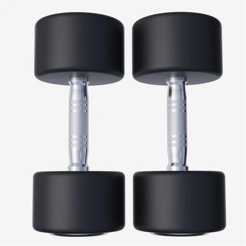 Kiinteä Kuminen Käsipainosetti 2x 5kg - 2x 15kg, Valurauta