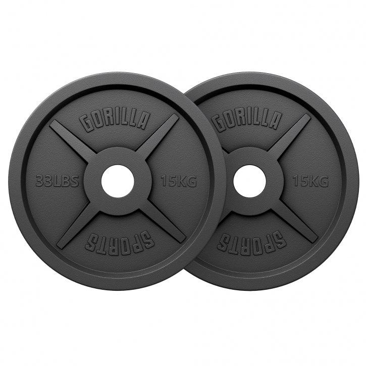 Olympia-levypainosarja 30 kg valurauta 50/51 mm