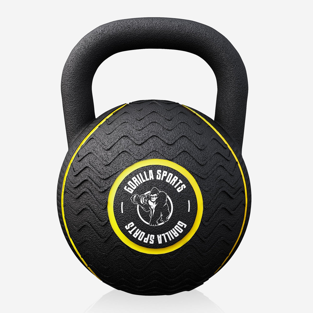 Kumipäällysteinen kahvakuula 4–20 kg