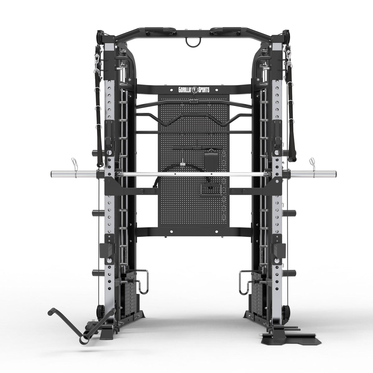 Smith Machine X5 painopakoilla, 2 x 60 kg