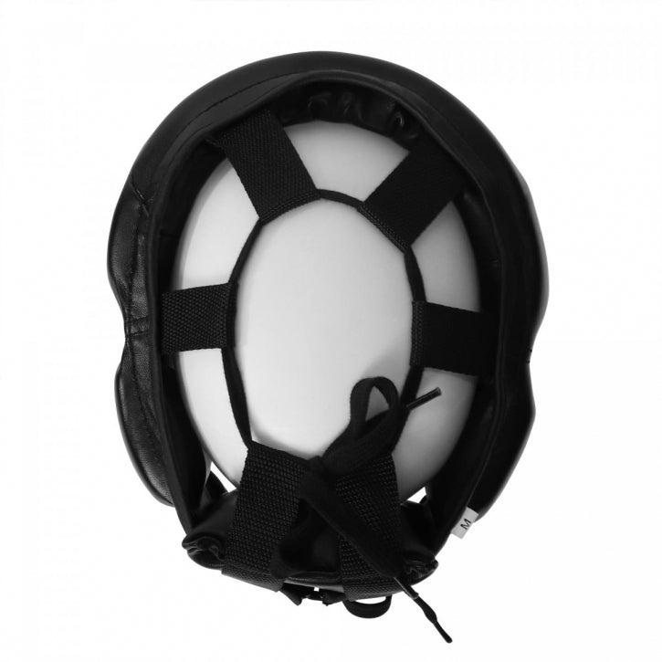 Nyrkkeilykypärä S-L, Musta, Nahka