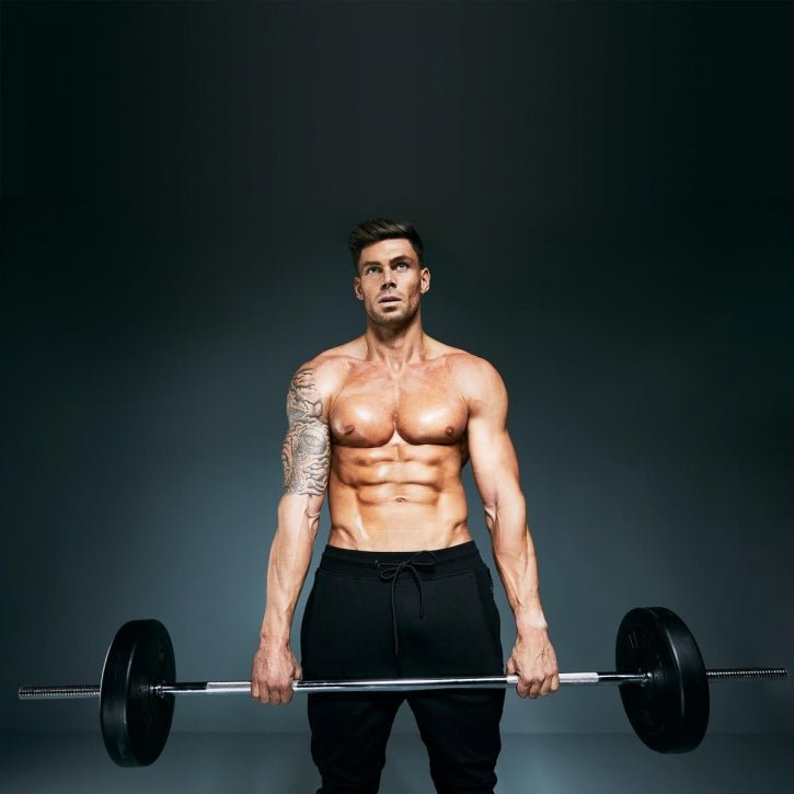 Suora Levytanko / Painonnostotanko Kierrelukoilla 200cm, Ø 30mm, 13kg Kromi