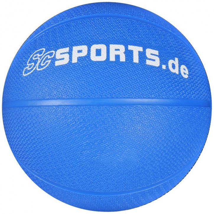 ScSPORTS Kuntopallo 1 - 8 kg, Sininen, Kumi
