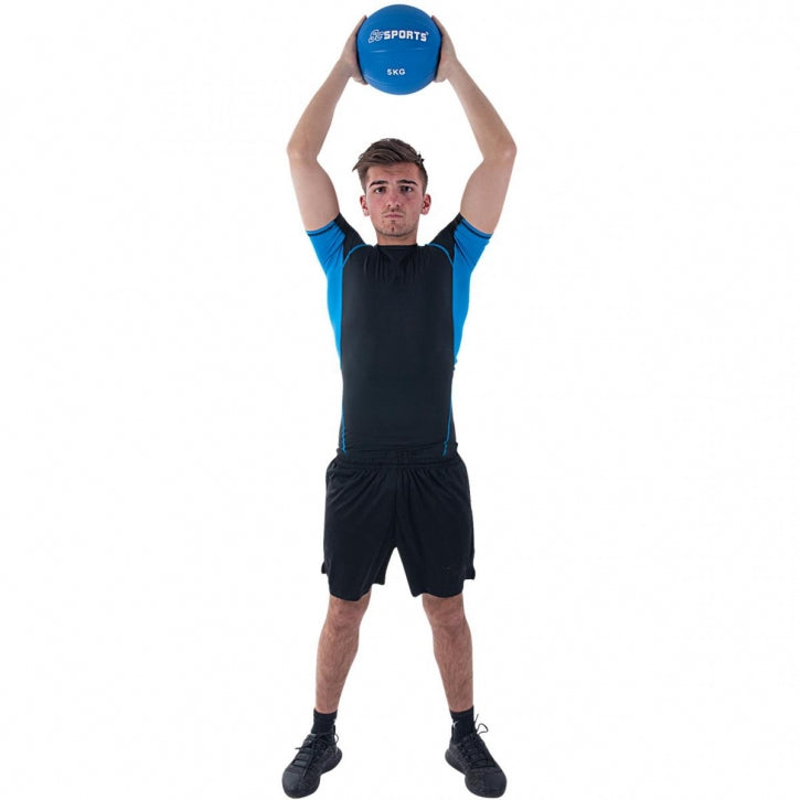 ScSPORTS Kuntopallo 1 - 8 kg, Sininen, Kumi