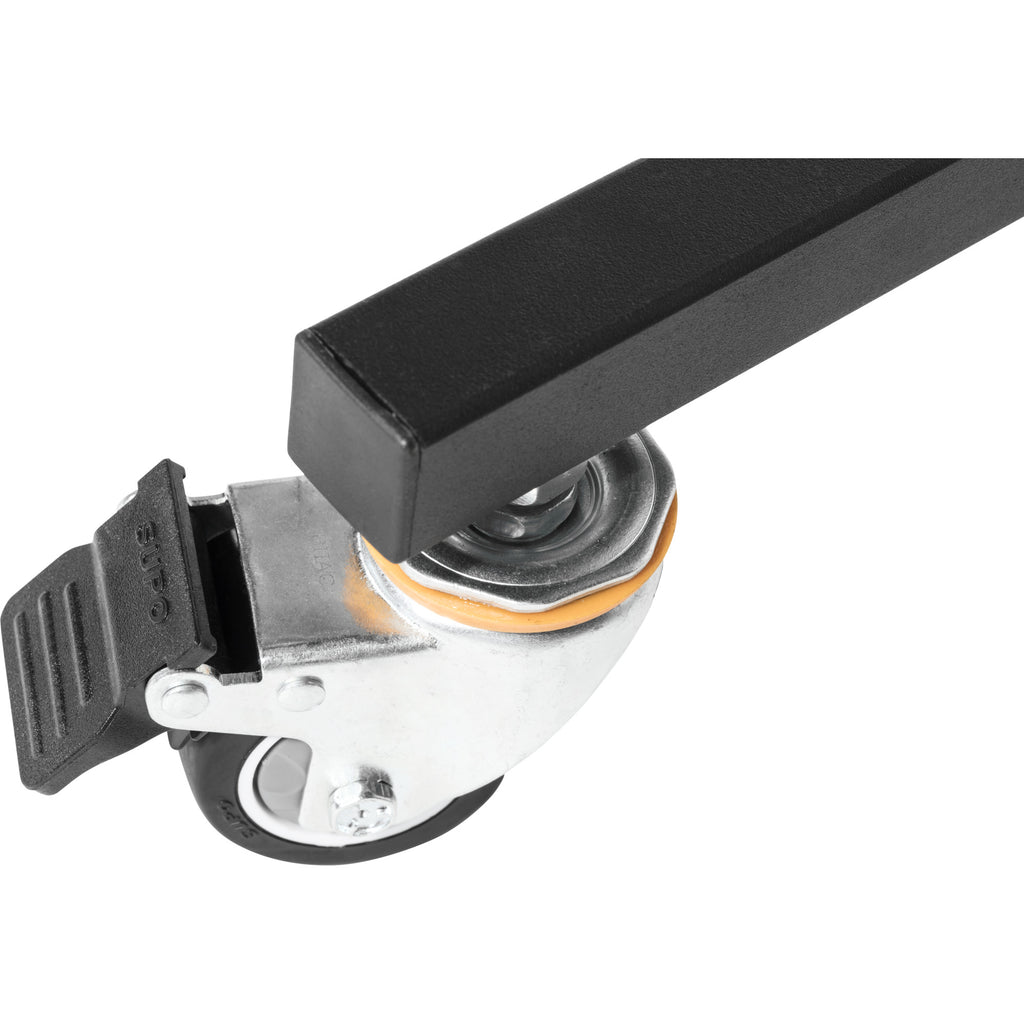 Joogamatto Teline, Siirrettävä, Musta, 73x75x190cm